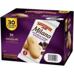 Bánh quy socola đen Pepperidge Farm Milano Double Dark Chocolate Cookies 834g 11 banh quy socola den pepperidge farm milano double dark chocolate cookies 834g kb