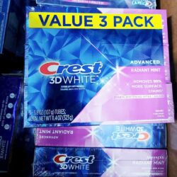 Kem đánh răng Crest 3D White Advanced Radiant Mint 107g x3 9 kem danh rang crest 3d white advanced radiant mint 107g x3 ka