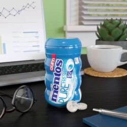Kẹo Gum Mentos Pure Fresh Sugar-Free Gum - Fresh Mint 50 viên 7 keo gum mentos pure fresh sugar free gum fresh mint 50 vien 41023 ka