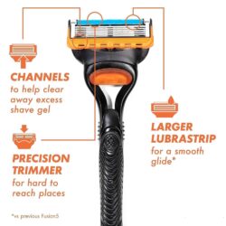Lưỡi dao cạo râu Gillette Fusion 5+1 Power 8 cái (Nội địa Nhật Bản) 11 luoi dao cao rau gillette fusion 51 power 8 cai noi dia nhat ban kd