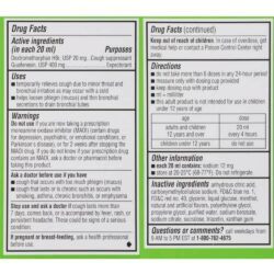 Siro giảm ho, đau ngực Robitussin Cough+Chest Congestion DM MAX 118ml 17 siro giam ho dau nguc robitussin coughchest congestion dm max 118ml ki