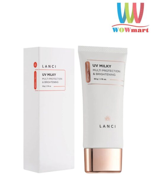 Sữa chống nắng Lanci UV Milky Multi Protection & Brightening SPF50+ PA++++ 50g