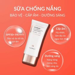 Sữa chống nắng Lanci UV Milky Multi Protection & Brightening SPF50+ PA++++ 50g 12 sua chong nang lanci uv milky multi protection brightening spf50 pa 50g kb