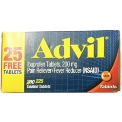 Viên giảm đau hạ sốt Advil 200mg 225 Tablets 5 vien giam dau ha sot advil 200mg 225 tablets ka
