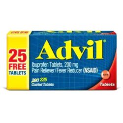Viên giảm đau hạ sốt Advil 200mg 225 Tablets 6 vien giam dau ha sot advil 200mg 225 tablets kc