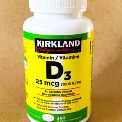 Viên uống bổ sung Vitamin D3 Kirkland Signature Vitamin D3 25mcg (1000IU) 360 Tablets 10 vien uong bo sung vitamin d3 kirkland signature vitamin d3 25mcg 1000iu 360 tablets ka