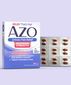 vien uong ho tro duong tiet nieu azo urinary pain relief maximum strength 24 tablets kc