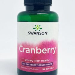 Viên uống Nam việt quất Swanson Cranberry 20:1 Concentrate 180 Softgels 7 vien uong nam viet quat swanson cranberry 201 concentrate 180 softgels 210625 ka