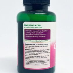 Viên uống Nam việt quất Swanson Cranberry 20:1 Concentrate 180 Softgels 9 vien uong nam viet quat swanson cranberry 201 concentrate 180 softgels 210625 kc