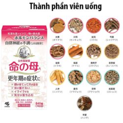 Viên uống tiền mãn kinh Kobayashi 840 viên 10 vien uong tien man kinh kobayashi 840 vien kc