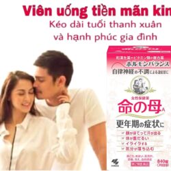 Viên uống tiền mãn kinh Kobayashi 840 viên 12 vien uong tien man kinh kobayashi 840 vien kf