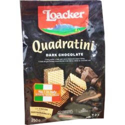 banh xop nhan kem loacker quadratini dark chocolate 250g ka