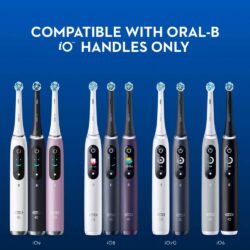 Đầu thay bàn chải dành cho Oral-B iO Series Ultimate Clean 1 cái (Black) 7 dau thay ban chai danh cho oral b io series ultimate clean 1 cai black ka