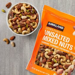 Hạt hỗn hợp không muối Kirkland Unsalted Mixed Nuts Túi 1.13kg 8 hat hon hop khong muoi kirkland unsalted mixed nuts tui 113kg kb