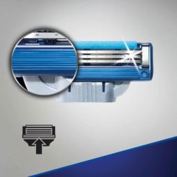 Lưỡi dao cạo râu Gillette Mach3 Turbo 20 lưỡi 17 luoi dao cao rau gillette mach3 turbo 20 luoi kg