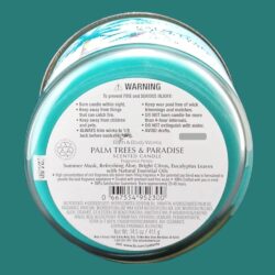 Nến thơm 3 tim Bath & Body Works Palm Trees & Paradise 411g 8 nen thom 3 tim bath body works palm trees paradise 411g kc