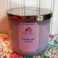 Nến thơm 3 tim Bath & Body Works White Barn Fresh Cut Lilacs 411g 6 nen thom 3 tim bath body works white barn fresh cut lilacs 411g ka