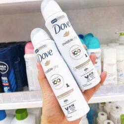Xịt khử mùi mồ hôi Dove Invisible Dry 48H Crema Humectante 150ml 3 xit khu mui mo hoi dove invisible dry 48h crema humectante 150ml ka