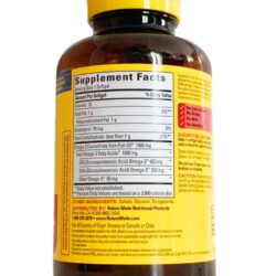 dau ca nature made fish oil 1400mg 1000mg omega 3 130 vien 221223 kc