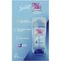 Lăn khử mùi sáp Secret Outlast Advanced Completely Clean Invisible Solid 73g x4 9 lan khu mui sap secret outlast advanced completely clean invisible solid 73g x4 261223 kc