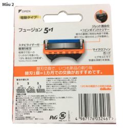 luoi dao cao rau gillette fusion 51 power 12 cai noi dia nhat ban 210924 kb