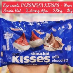 Socola Kisses Noel Hershey’s Kisses Milk Chocolate Santa Hat 286g 9 socola kisses noel hersheys kisses santa hat milk chocolate 286g ka