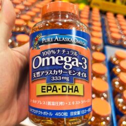 Viên dầu cá hồi Pure Alaska Omega-3 Wild Salmon Oil 333mg Nhật Bản 450 viên 15 vien dau ca hoi pure alaska omega 3 wild salmon oil 333mg nhat ban 450 vien 291223 kf