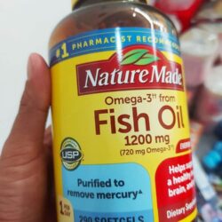 dau ca nature made fish oil 1200mg 720mg omega 3 290 vien ka