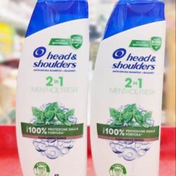 Dầu gội và xả 2 trong 1 Head & Shoulders Menthol Fresh 360ml (Ý) 4 dau goi va xa 2 trong 1 head shoulder menthol fresh 360ml y ka