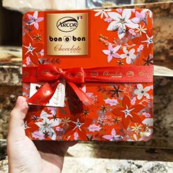 keo socola arcor bon o bon chocolate 225g hop do ka