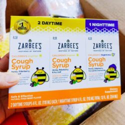 Siro giảm ho cho trẻ 2-12 tuổi Zarbee’s Cough Syrup 2 Daytime +1 Nighttime 118ml x3 6 siro giam ho cho tre 2 12 tuoi zarbees cough syrup 2 daytime 1 nighttime 118ml x3 100124 ka