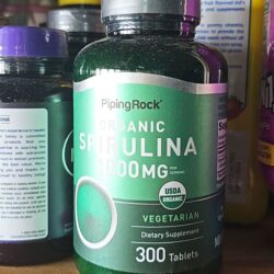 Tảo xoắn Piping Rock Organic Spirulina 1000mg 300 Tablets 9 tao xoan piping rock organic spirulina 1000mg 300 tablets ka