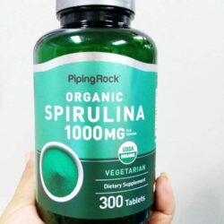 Tảo xoắn Piping Rock Organic Spirulina 1000mg 300 Tablets 10 tao xoan piping rock organic spirulina 1000mg 300 tablets kb