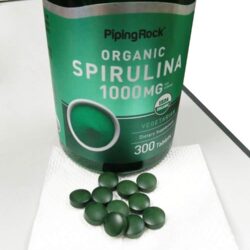 Tảo xoắn Piping Rock Organic Spirulina 1000mg 300 Tablets 11 tao xoan piping rock organic spirulina 1000mg 300 tablets kc