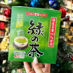 tra xanh tui loc asamiya midori no ocha green tea bags nhat ban 40 tui ka