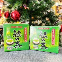 tra xanh tui loc asamiya midori no ocha green tea bags nhat ban 40 tui kb