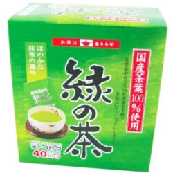 tra xanh tui loc asamiya midori no ocha green tea bags nhat ban 40 tui kc