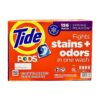 Viên giặt quần áo Tide Pods dành cho máy giặt Thùng 4 bịch x39 viên (156 viên)
