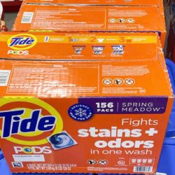 Viên giặt quần áo Tide Pods dành cho máy giặt Thùng 4 bịch x39 viên (156 viên) 5 vien giat quan ao tide pods danh cho may giat thung 4 bich x39 vien 156 vien 170925 kb