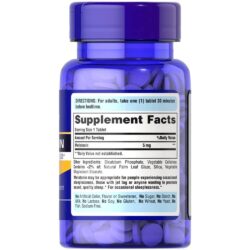 Viên uống giúp ngủ ngon Puritan’s Pride Melatonin 5mg 120 Tablets 6 vien uong giup ngu ngon puritans pride melatonin 5mg 120 tablets kb