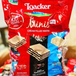 Bánh xốp nhân kem Loacker Minis (Hazelnut, Vanilla, Chocolate) 80 Pieces 11 banh xop nhan kem loacker minis hazelnut vanilla chocolate 80 pieces 260925 kcc