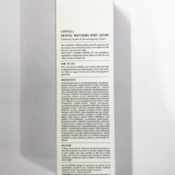 duong the trang da khong ty vet louv cell crystal whitening body lotion 120ml kc