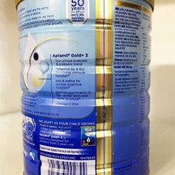 Sữa bột Số 3 cho bé từ 1 tuổi trở lên Aptamil Gold+ Step 3 Toddler Formula 900g 17 sua bot so 3 cho be tu 1 tuoi tro len aptamil gold step 3 toddler formula 900g 280224 kd