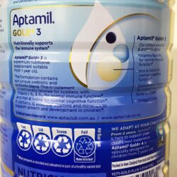 Sữa bột Số 3 cho bé từ 1 tuổi trở lên Aptamil Gold+ Step 3 Toddler Formula 900g 24 sua bot so 3 cho be tu 1 tuoi tro len aptamil gold step 3 toddler formula 900g 280224 kn