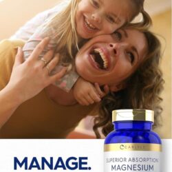 Viên uống bổ sung Magie Carlyle Magnesium Glycinate 665mg 250 Capsules 5 vien uong bo sung magie carlyle buffered magnesium glycinate 665mg 250 capsules 260725 kb