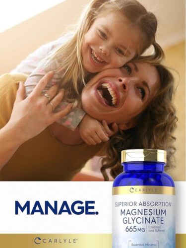 Viên uống bổ sung Magie Carlyle Magnesium Glycinate 665mg 250 Capsules 6 vien uong bo sung magie carlyle buffered magnesium glycinate 665mg 250 capsules 260725 kb
