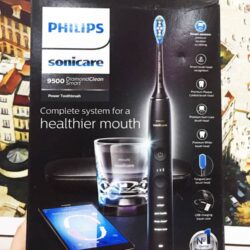 Bàn chải đánh răng điện Philips Sonicare DiamondClean Smart Electric Black 9500 9 ban chai danh rang dien philips sonicare diamondclean smart electric black 9500 ka