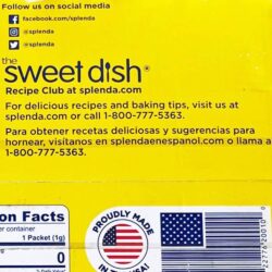 duong an kieng splenda zero calorie sweetener 1000 goi ke