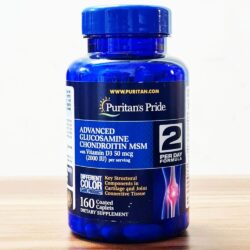 Viên uống bổ khớp Puritan’s Pride Advanced Glucosamine, Chondroitin, MSM & D3 160 viên 6 vien uong bo khop puritans pride advanced glucosamine chondroitin msm d3 160 vien 210324 ka