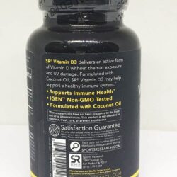Viên uống bổ sung Vitamin D3 SR Vitamin D3 with Coconut Oil 25mcg (1000IU) 360 Softgels 13 vien uong bo sung vitamin d3 sr vitamin d3 with coconut oil 25mcg 1000iu 360 softgels kd
